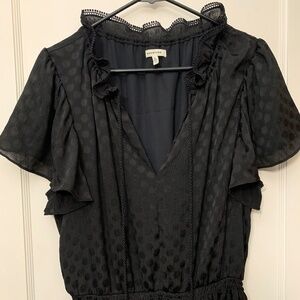MAX STUDIO black maxi dress